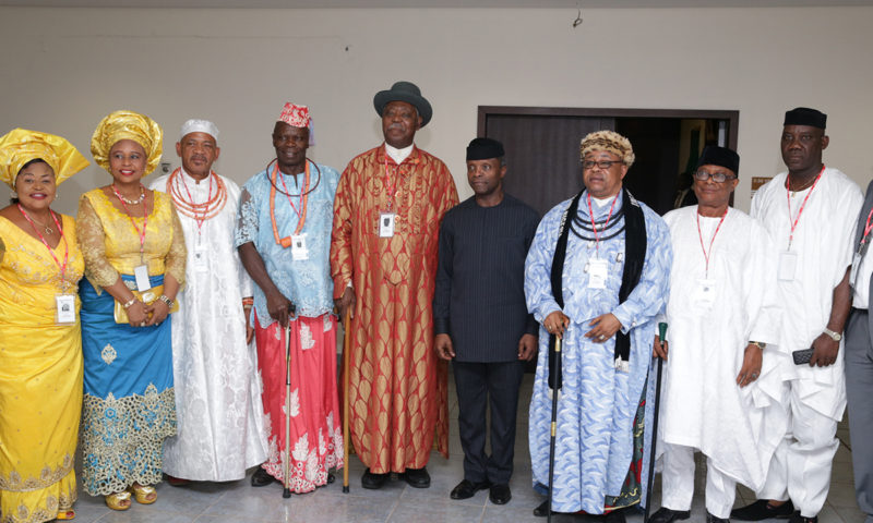 HEVP receives Courtesy Call by Oil and Gas Host Communities of Nigeria