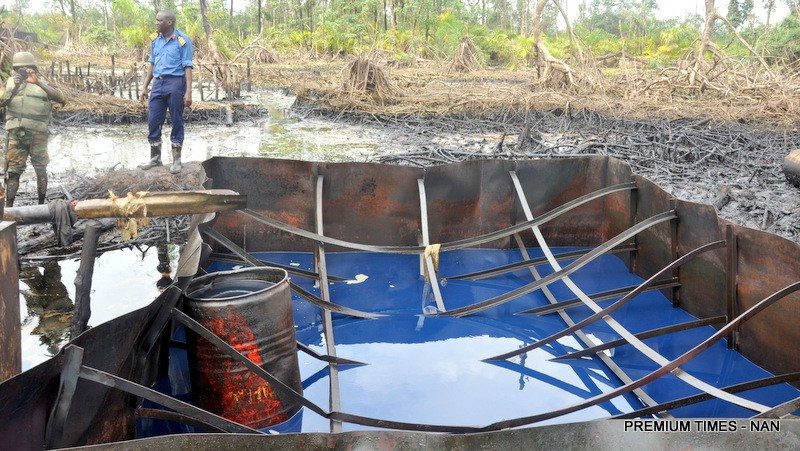 Illegal Niger Delta refineries to produce 1,000 barrels of oil daily — NNPC