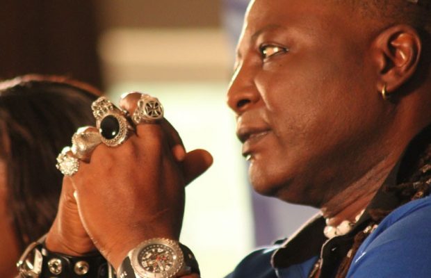 Charly Boy pierces his testes, puts ring on it