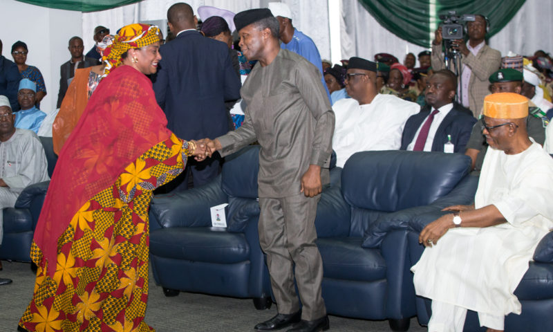 Acting President Osinbajo Launches HeForShe Campaign