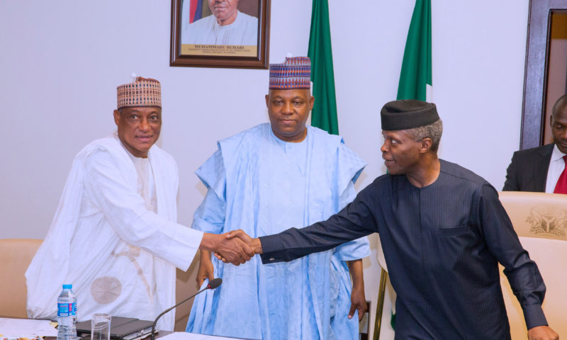 AG PRESIDENT OSINBAJO CHAIRS THE BAMA INITIATIVE MEETING