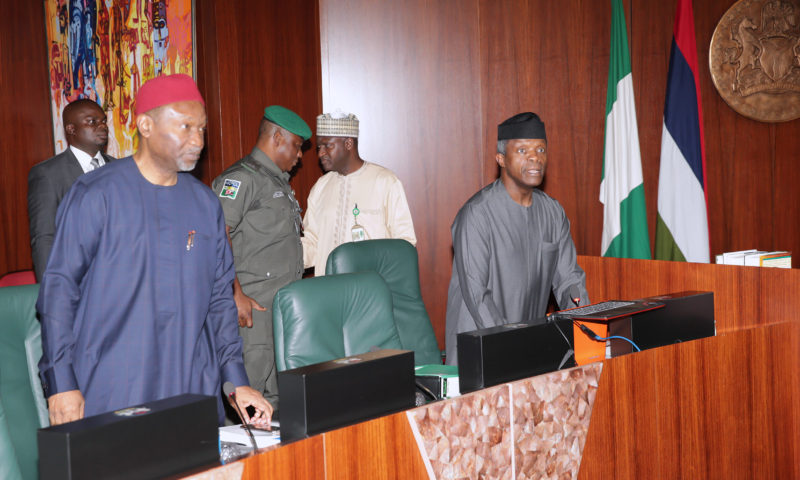 AG PRESIDENT OSINBAJO CHAIRS NEC MEETING. JULY 20 2017  Inbox x