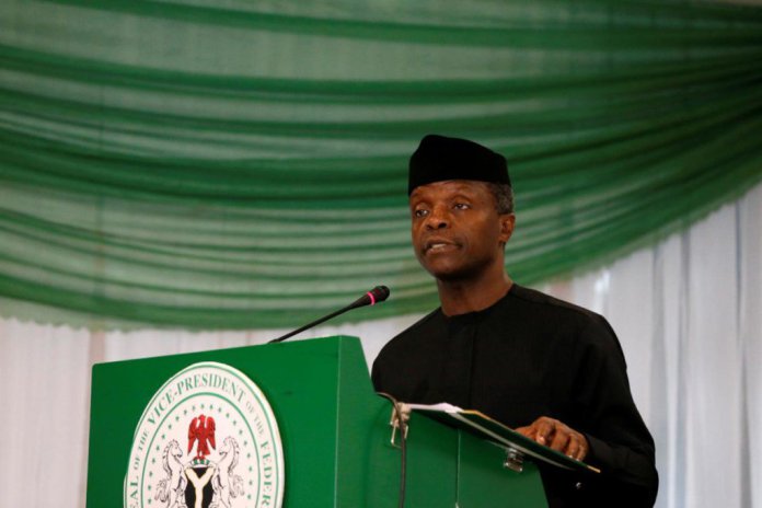 Acting President Osinbajo urges military to adapt to changing times