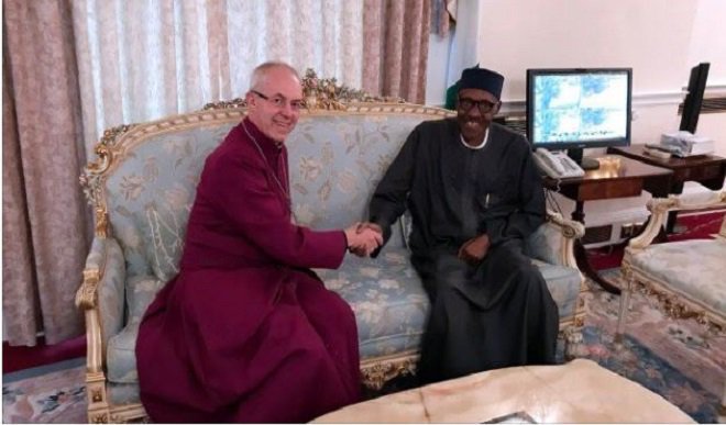 Archbishop of Canterbury visits President Buhari in London