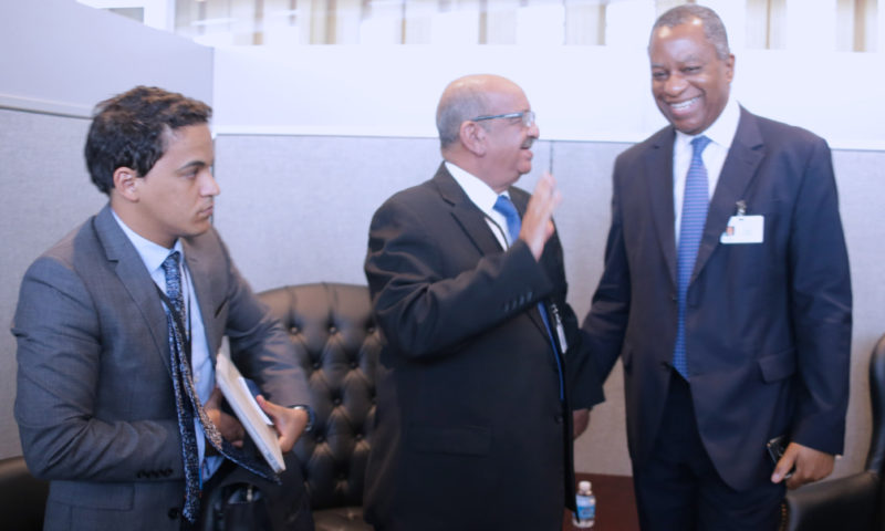 Nigerian Minister of Foreign Affairs meet with Algerian Counterpart at UNGA72