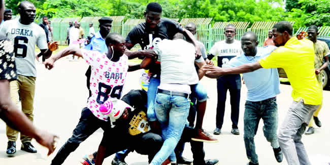 FG, ASUU meet Thurs., NANS factions exchange blows in Abuja