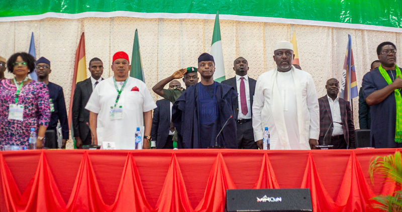 Vice President Yemi Osinbajo SAN attends 48th Commonwealth Parliamentary Association Conference. 21st October 2017