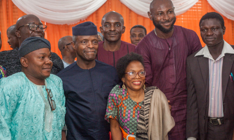 Vice President Yemi Osinbajo attends Re-launch of Theseabilities Foundation, Lagos, 7th October, 2017