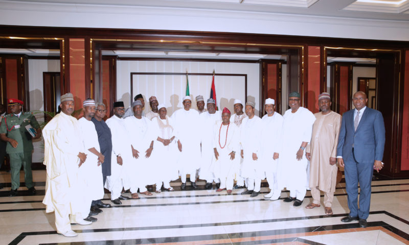 P​RESIDENT MUHAMMADU BUHARI RECEIVED NCBSG AT THE STATE HOUSE​