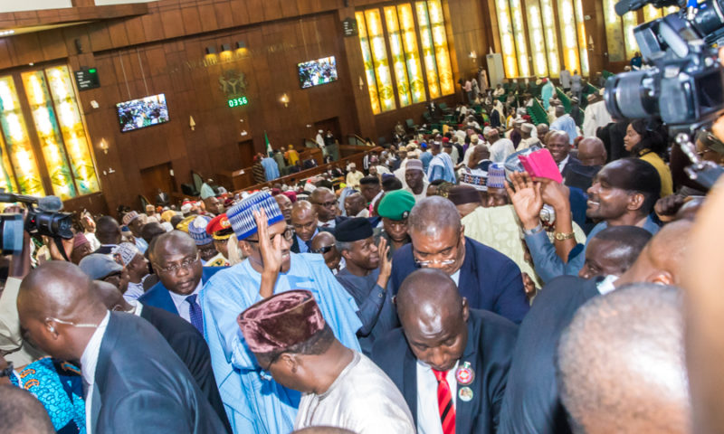 President Buhari Presents 2018 Budget to the National Assembly, 7th Nov, 2017