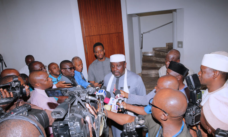 PRESIDENT BUHARI RECEIVES IN AUDIENCE IMO GOV OKOROCHA. NOV 2 2017