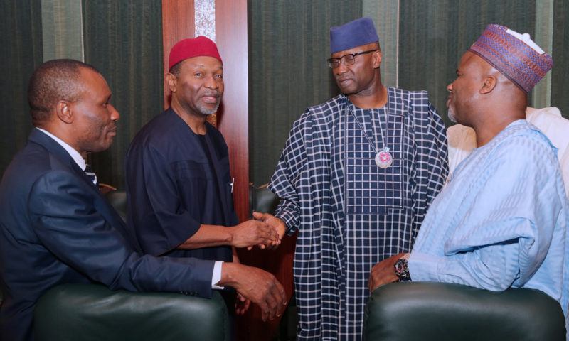 VICE PRESIDENT OSINBAJO PRESIDES OVER FEC MEETING. NOV 29 2017