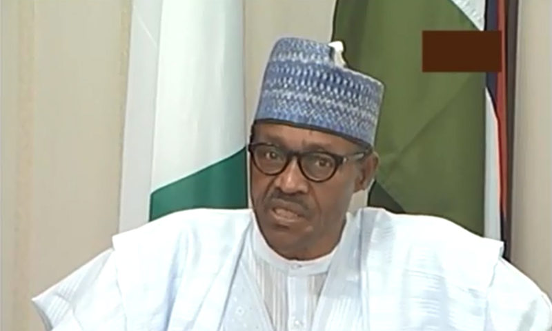 Reps protest as Buhari seeks to present 2018 budget