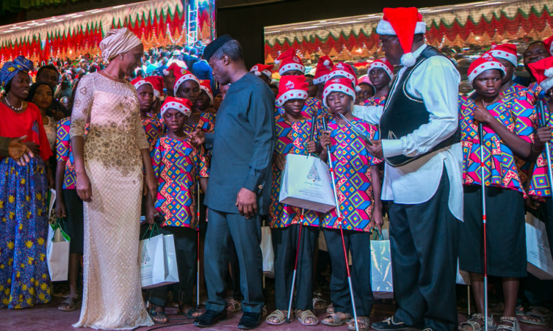 VP OSINBAJO ATTENDS ASO VILLA CHAPEL’S ANNUAL CHRISTMAS CONCERT, 14TH DEC, 2017.