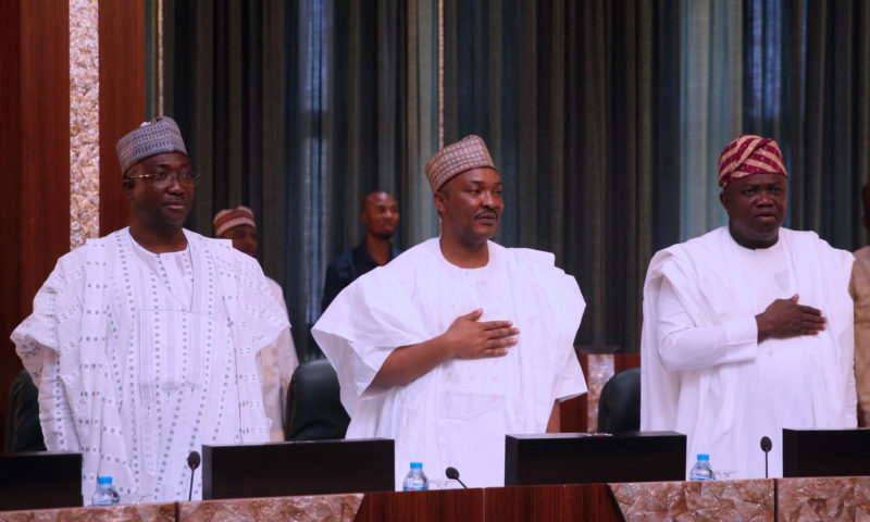 VICE PRESIDENT OSINBAJO PRESIDES OVER NEC MEETING. DEC 14 2017