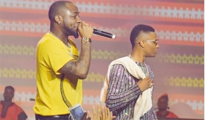 Fans react as Davido, Wizkid settle supremacy rift