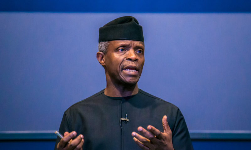 Power situation’ll be better in couple of years — Osinbajo