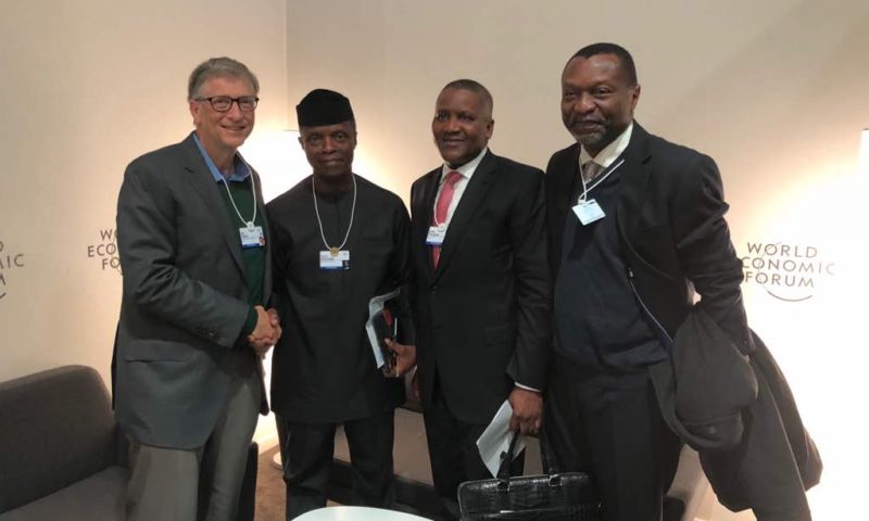 VP Osinbajo at the 2018 WORLD ECONOMIC FORUM, DAY 3, 25TH JAN. 2018