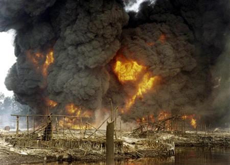 Nigerian pipeline fire threatens gas supply to Ghana