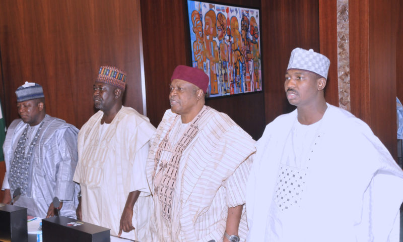 VP PRESIDENT OSINBAJO PRESIDES OVER NAT ECONOMIC COUNCIL MEETING. JAN 18 2018