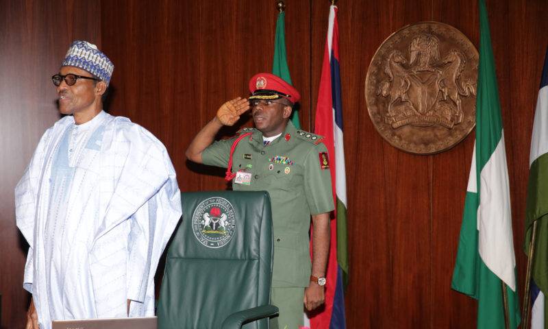 PRESIDENT BUHARI PRESIDES OVER FEC MEETING. FEB 14 2018.