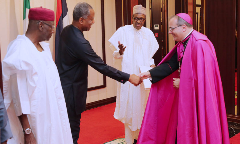 President Receives Letter of Credence from HOLY SEE. FEB 13 2018