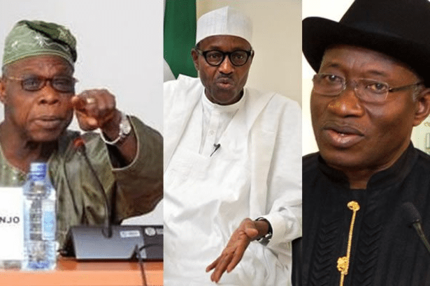 Buhari meets Obasanjo, Jonathan, others over insecurity today