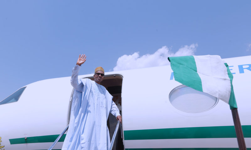 PRESIDENT BUHARI IN JALINGO TARABA OVER CRISES BTW HERDSMEN AND FARMERS. MAR 5 2018