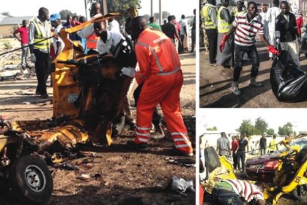 Two suicide bombers die, nine hurt in foiled attack on Maiduguri