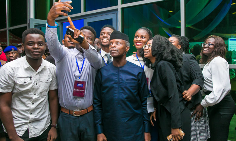 VP Osinbajo attends Apostle in the Market Place Event, Lagos. 23rd March 2018