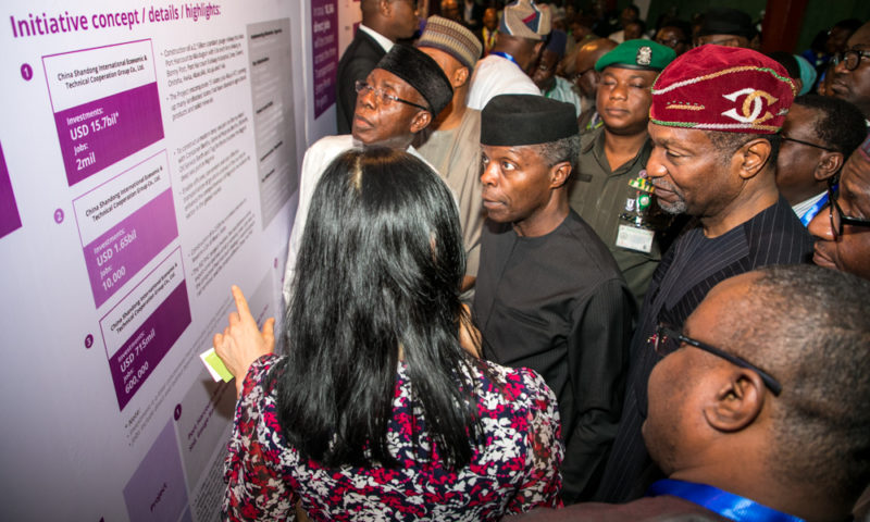 VP Osinbajo attends Economic Recovery and Growth Plan (ERGP) Focus Labs