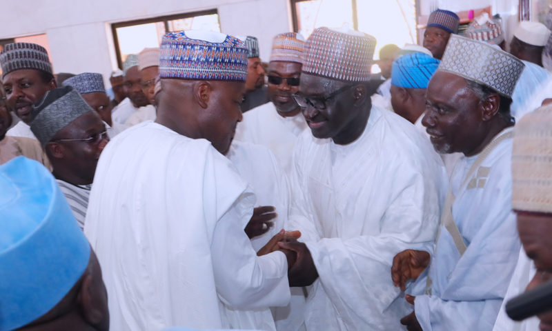 VP Osinbajo Attends Sarki Abba Daughter’s Wedding reception. May 11 2018