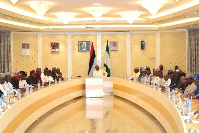 After defections, Buhari meets with APC senators