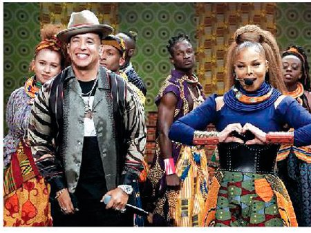 Janet Jackson promotes Yoruba culture in come-back performance