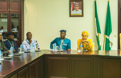 Vice President Yemi Osinbajo, SAN, in a meeting with Young APC Aspirants held at the Presidential Villa, Abuja. 12th September, 2018. Photos: NOVO ISIORO.