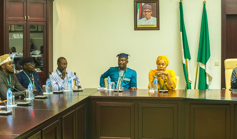 VP Osinbajo n a meeting with Young APC Aspirants.12th, September, 2018