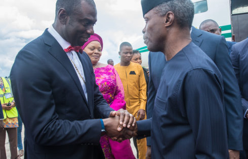 VP with Bishop Ken Idahosa