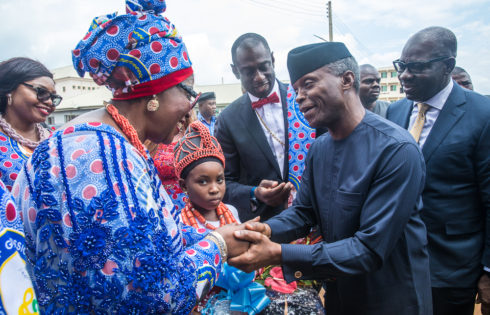 VP with mama Archbishop Margaret Idahosa