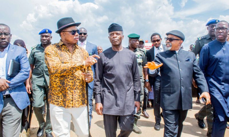 Vice President Yemi Osinbajo, SAN, visits Otuocha, Anambra state