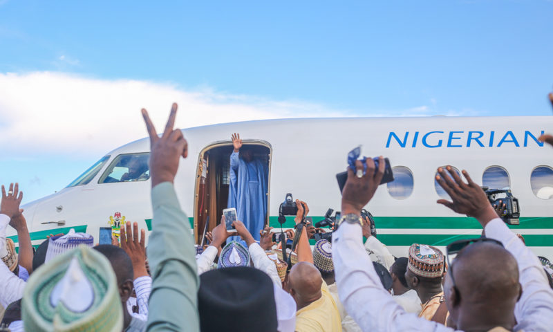 Vice President Yemi Osinbajo, SAN, attends the wedding fatiha of Zakiyya Abubakar Malami and Saifullahi Mai Gishiri in Kebbi State.