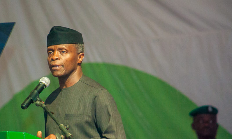 Vice President Yemi Osinbajo, SAN, declares open the 14th All Nigeria Editors Conference