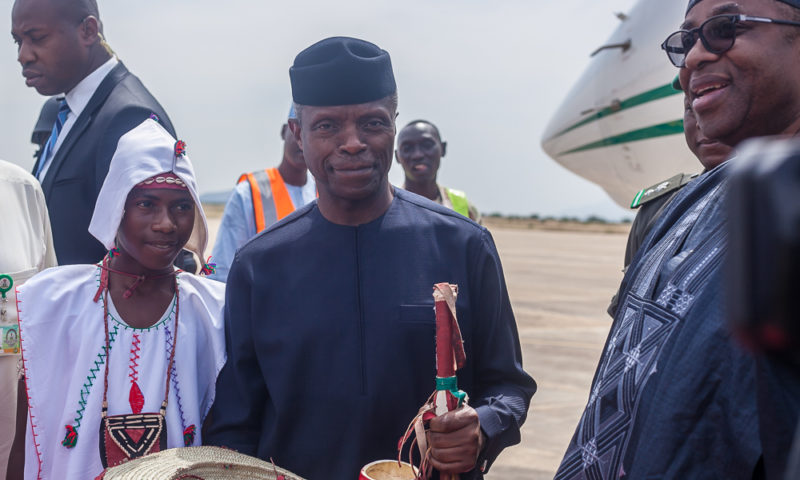 Osinbajo visits Bauchi for the launch of Trader Moni & the Nationwide Micro, Small & Medium Enterprises (MSME) clinics