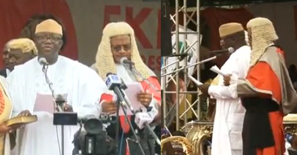Ekiti: Fayemi sworn-in as governor