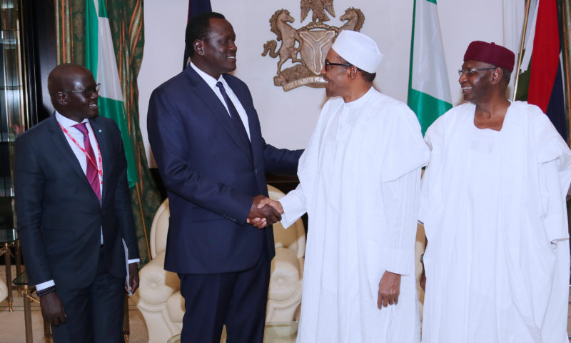 PRESIDENT BUHARI RECEIVES SPECIAL ENVOY FROM SOUTH SUDAN