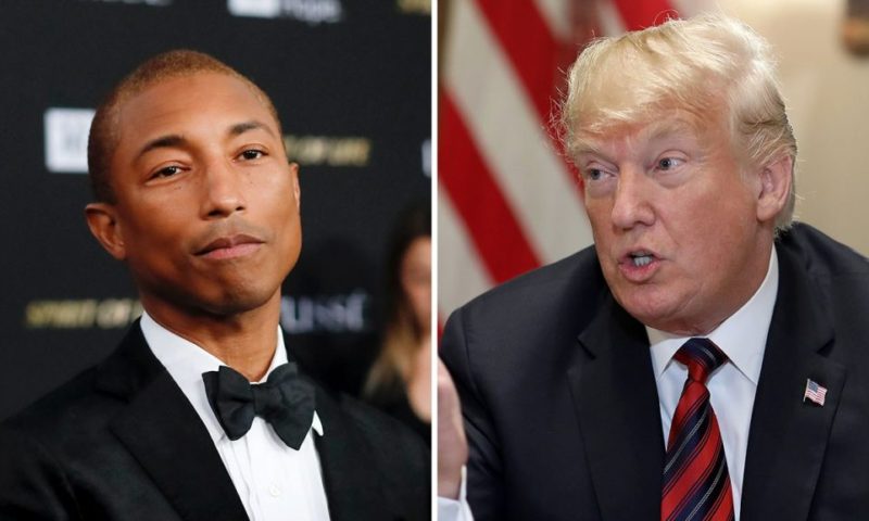 Stop using my music, Pharrell Williams tells Trump