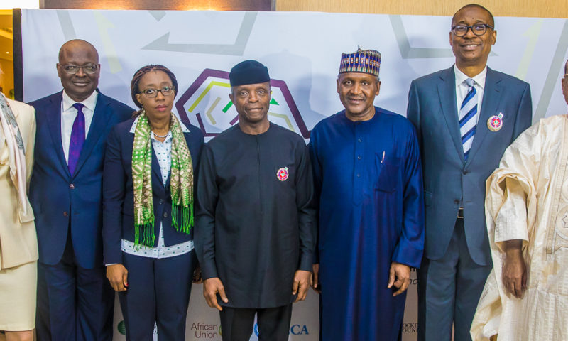 VP Osinbajo keynoted at the Africa Trade Forum 2018, AfFCTA Ratification and Implementation; theme: A Game Changer for African Economies. 2nd November, 2018.