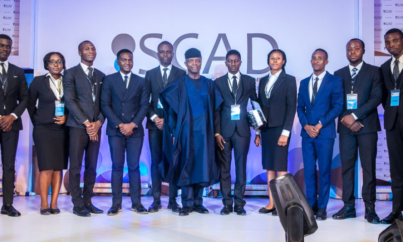 VP Osinbajo at SimmonsCooper Advocacy Development (SCAD) Compete 2018.