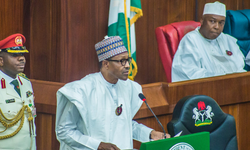 Vice President Yemi Osinbajo, SAN, joins President Muhammadu Buhari who presented the Next Level Budget 2019 to the National Assembly, Abuja. 19th, December, 2018. Photos: NOVO ISIORO