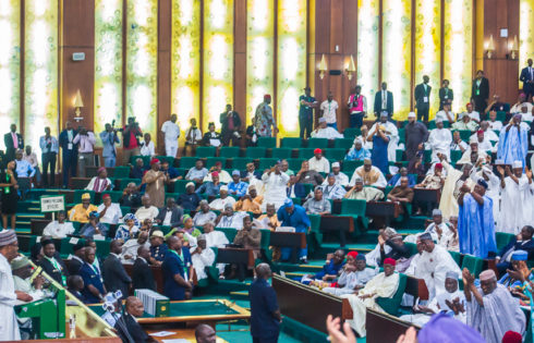 President Muhammadu Buhari during the Budget Presentation.