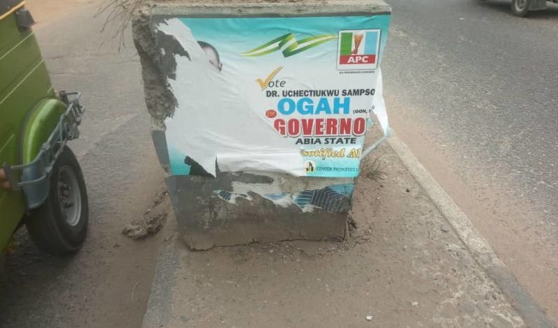 APC raises alarm over destruction of Buhari, Ogah’s campaign posters